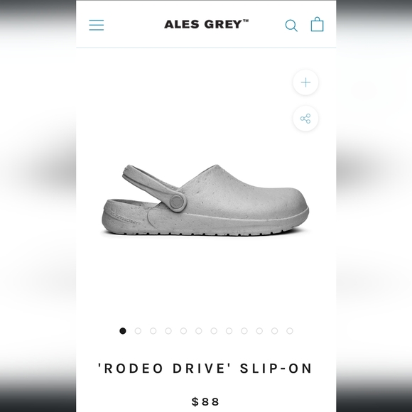 Ales grey Rodeo drive slip on - Picture 1 of 5